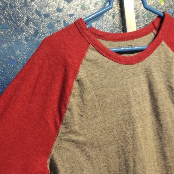 21 Men Gray Long Sleeve (3/4) Tee - Picture 4 of 8